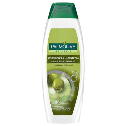 Shampoing cheveux longs Palmolive Naturals Douceur et Brillance 350 ml