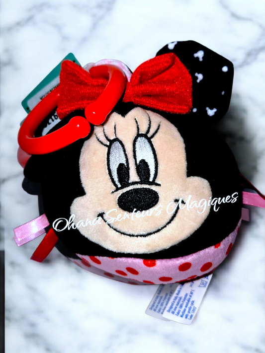 Hochet balle en tissus - Minnie