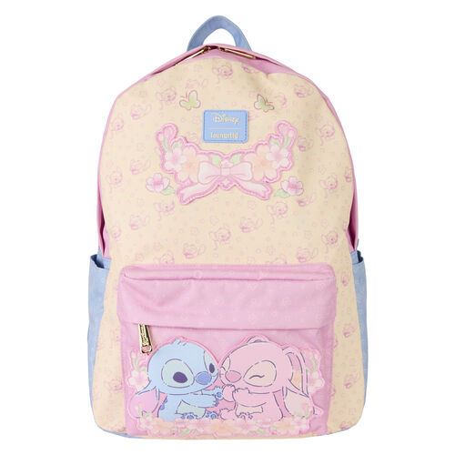Sac à dos en nylon Stitch & Angel Stitch Disney Loungefly 43 cm