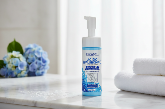 Nettoyant moussant visage - Acide Hyaluronique