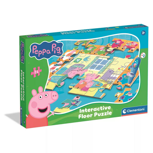 (Précommande) Puzzle interactif Peppa Pig de 24 pièces Clementoni