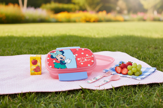 (Précommande) Coffret sandwich + couverts Disney Minnie