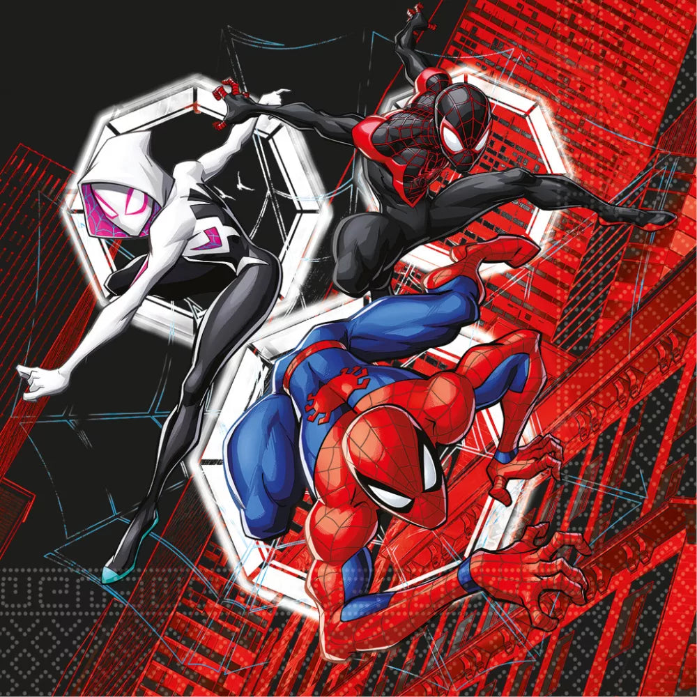 Serviettes en papier Spiderman 20 pièces