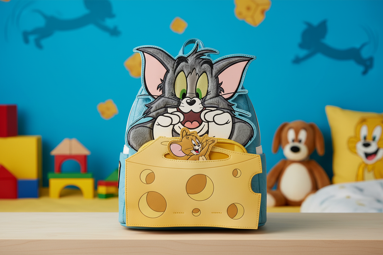 (Précommande) Sac à dos Loungefly Tom & Jerry 26 cm