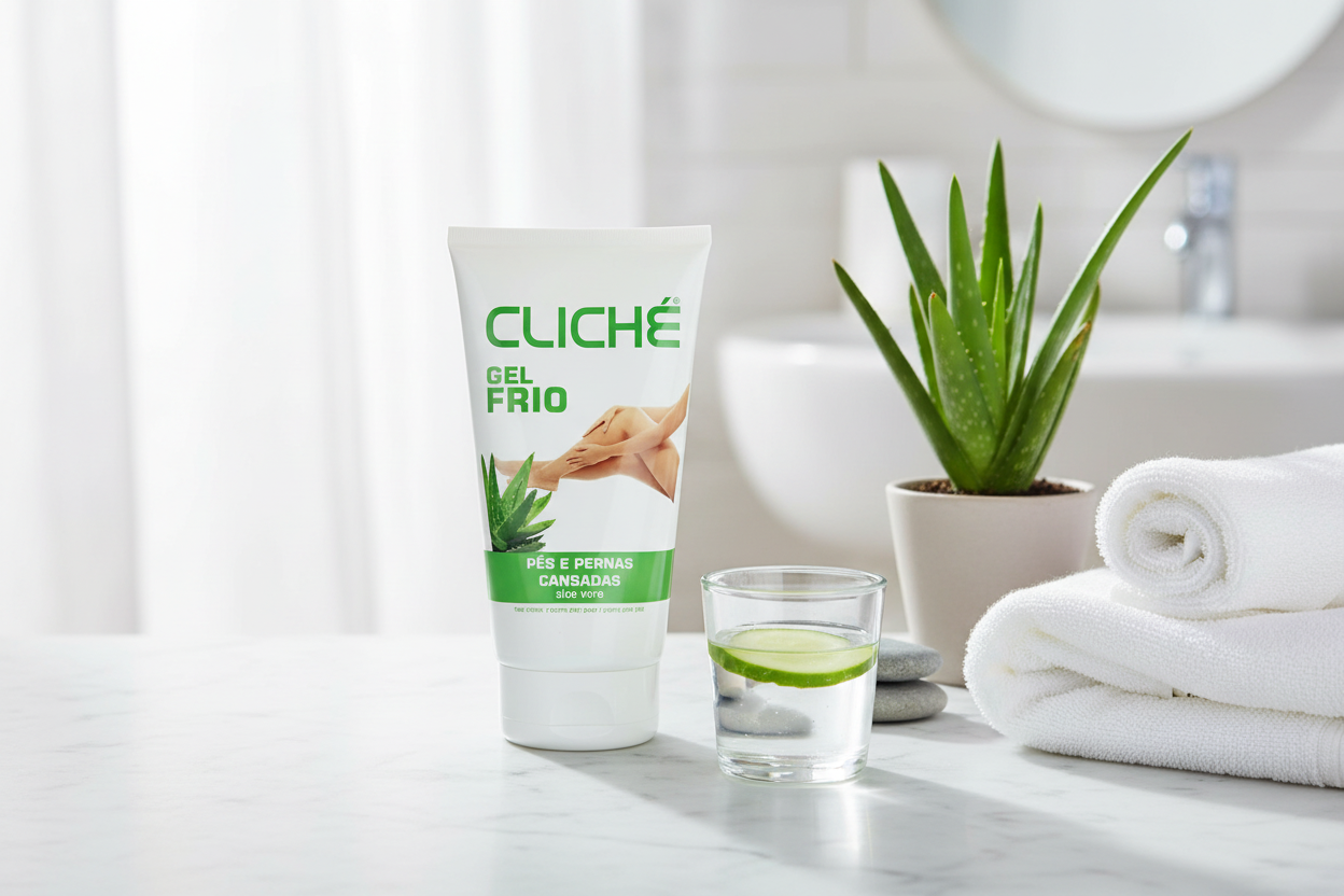 Gel froid pieds et jambes - Aloé vera