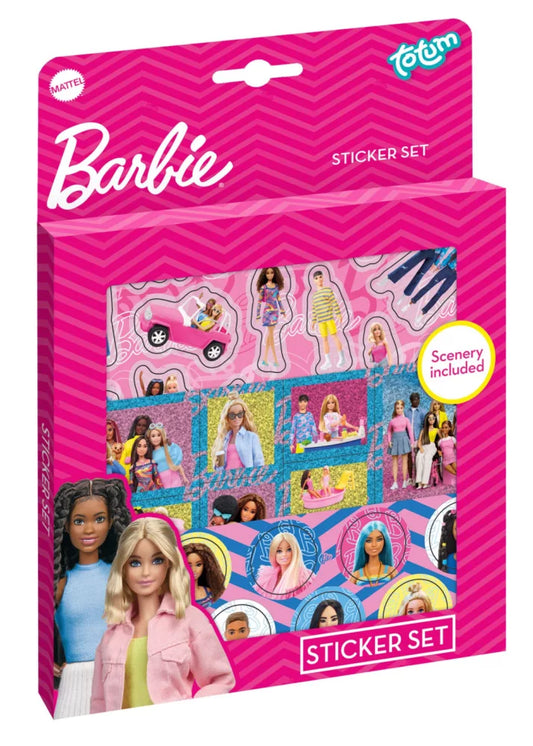 Ensemble d'autocollants Barbie