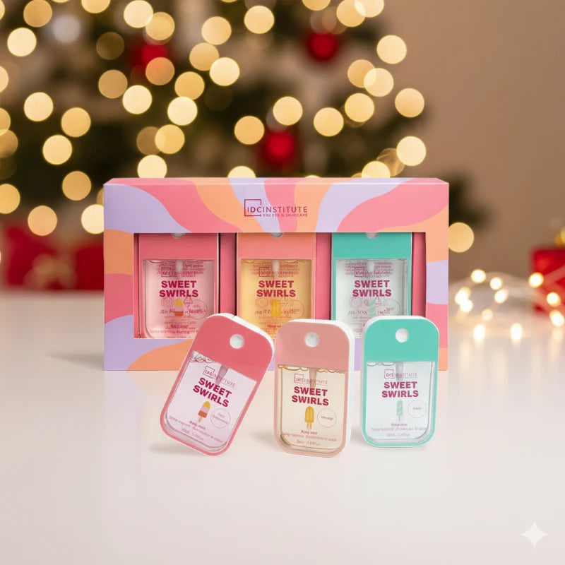 Coffret 3 Brumes Corporelles Sweet Swirls – IDC Institute