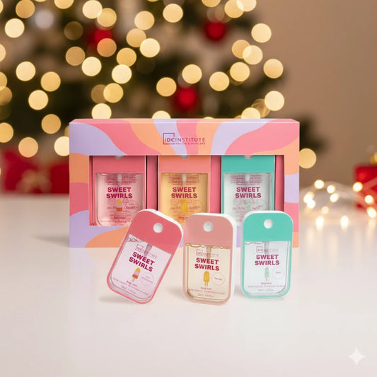 Coffret 3 Brumes Corporelles Sweet Swirls – IDC Institute