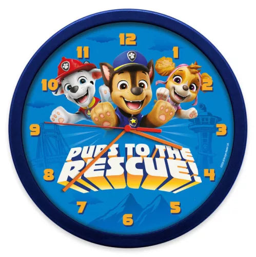 (Précommande) Horloge murale Paw Patrol