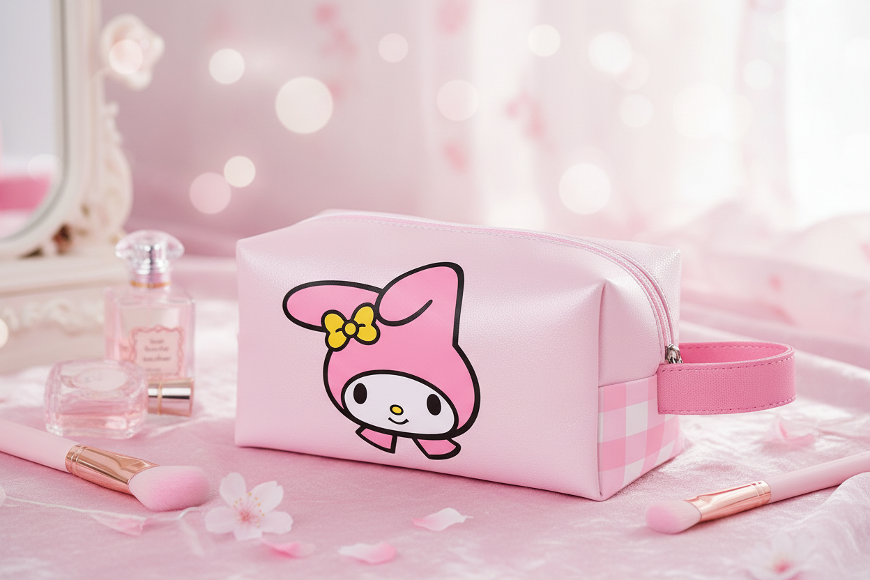 (Précommande) Trousse de toilette My Melody Hello Kitty