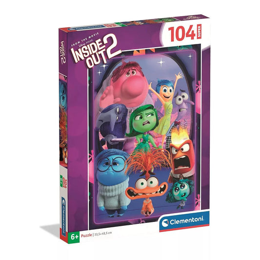 (Précommande) Puzzle mémoire Clementoni de 104 pièces Disney Vice-Versa