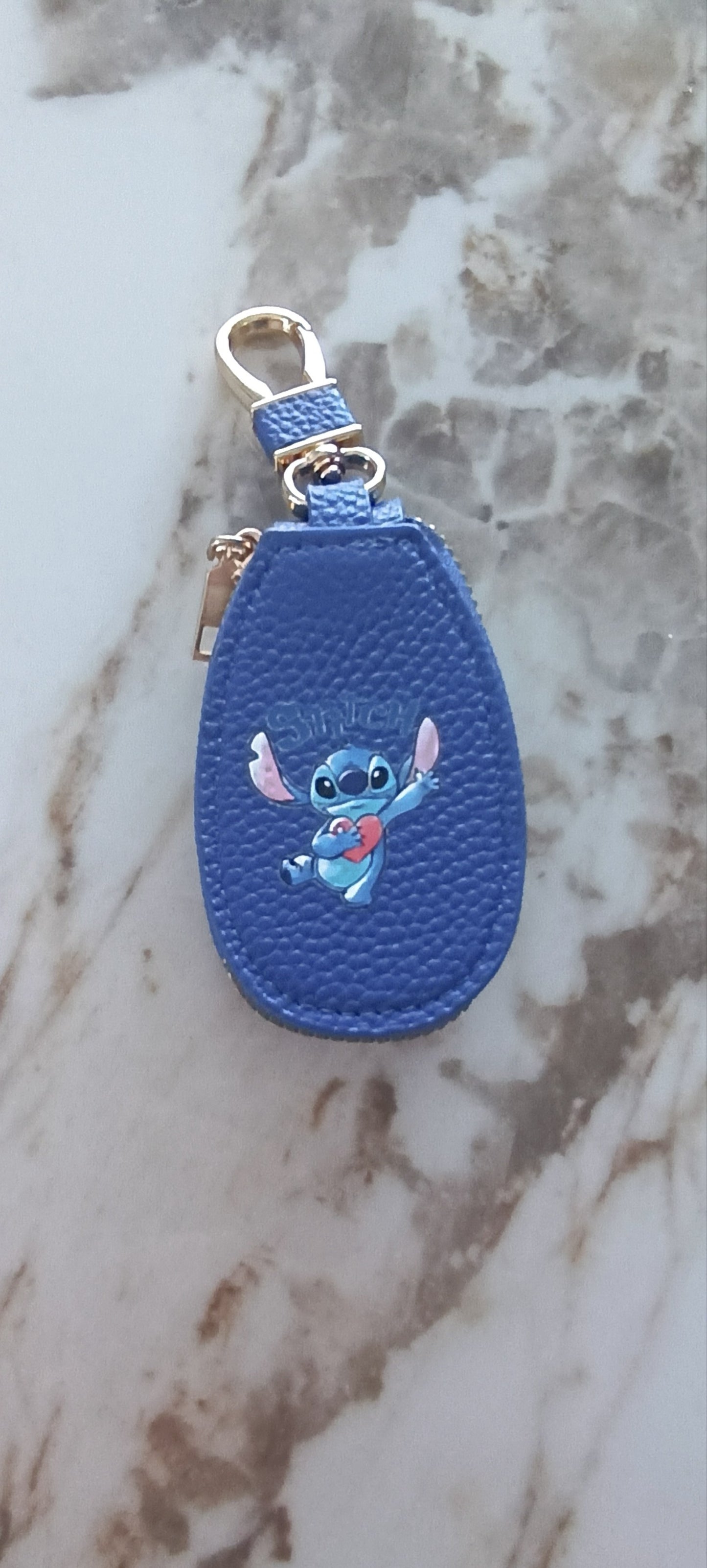 Porte clés zippé Stitch