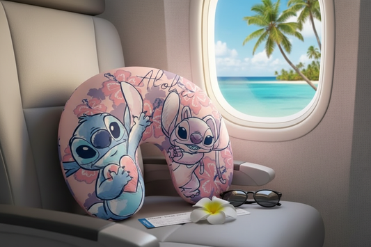 (Précommande) Coussin de voyage Stitch et Angel