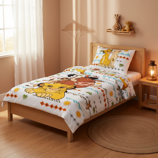 (Précommande) Parure de lit 1 personne Roi Lion