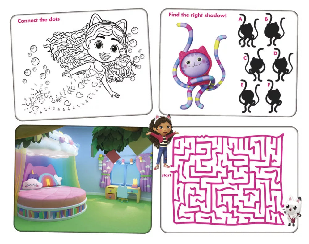 Jeux et autocollants Gabby