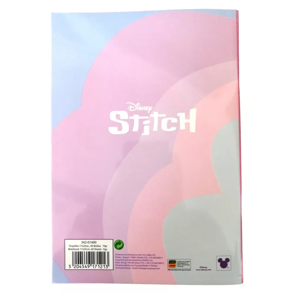 (Précommande) Carnet de notes ligné Stitch