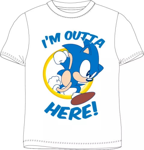 Tee shirt Sonic 9 ans