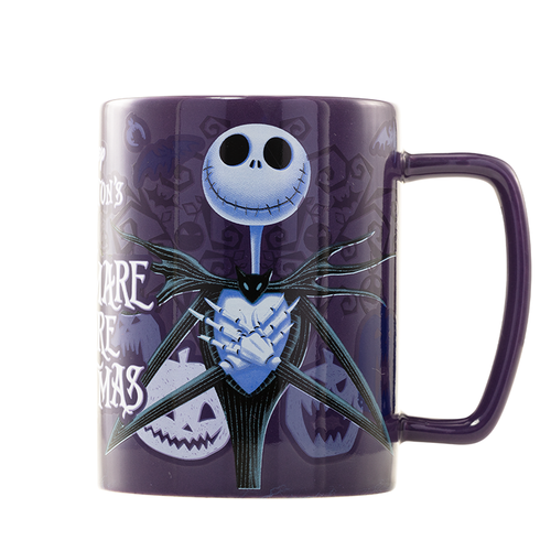 Tasse + housse en peluche L’étrange Noël de Monsieur Jack 440ml