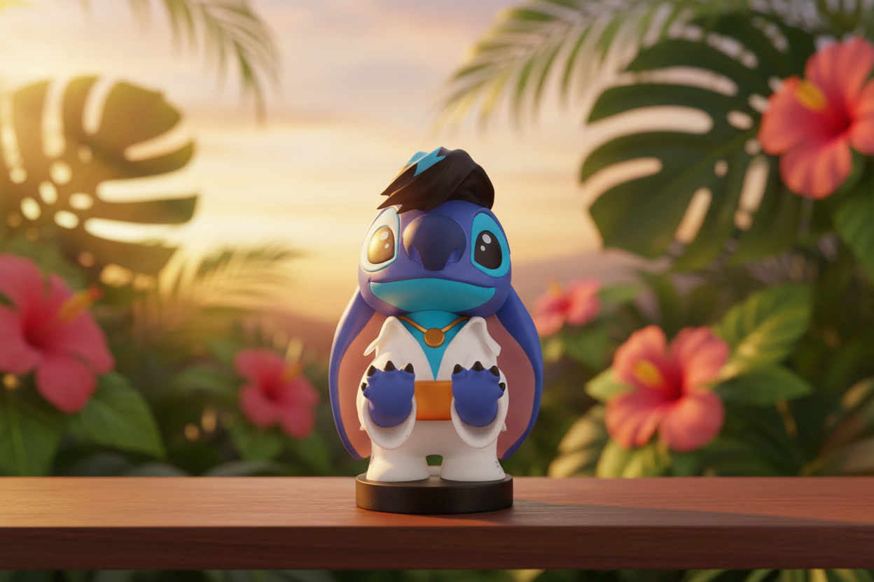 (Précommande) Support Cable Guy Stitch Elvis Disney 20cm