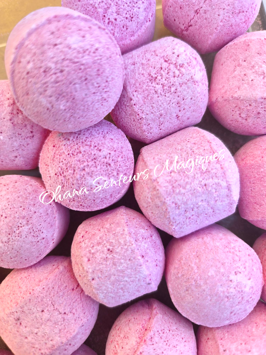 Mini boule de bain - Rose