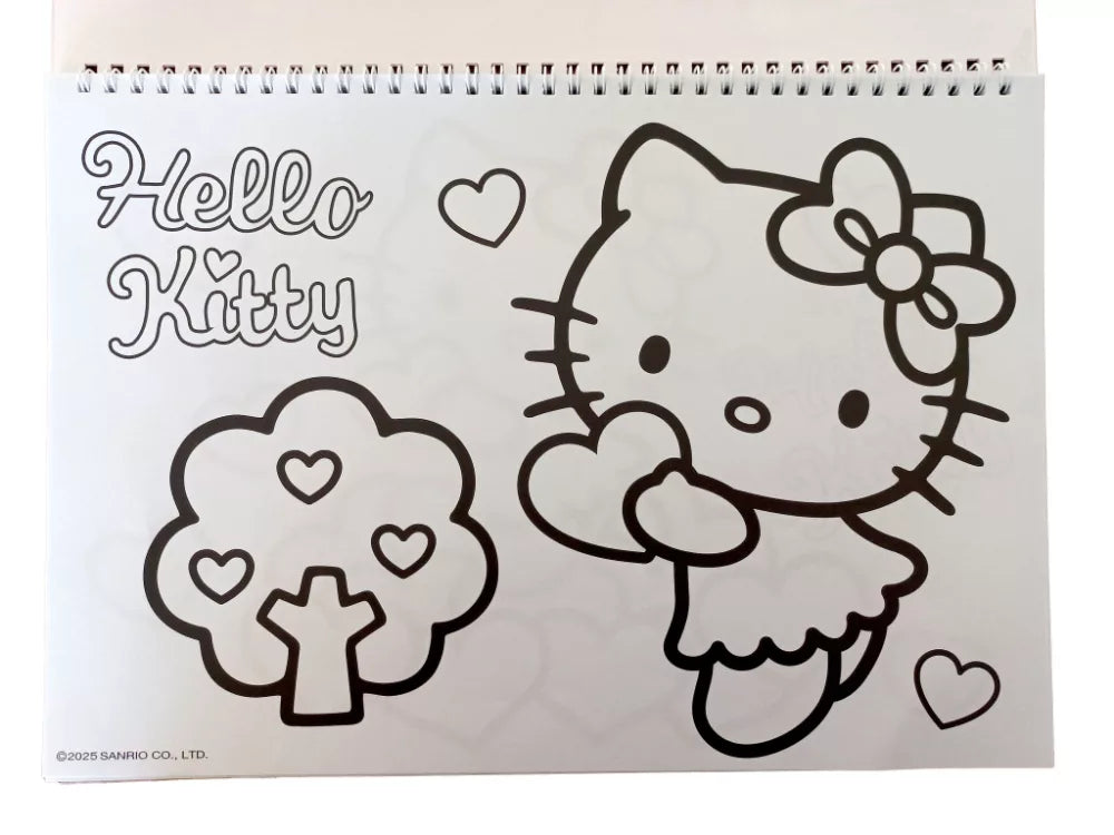 (Précommande) Carnet de croquis à spirale A/4 Hello Kitty