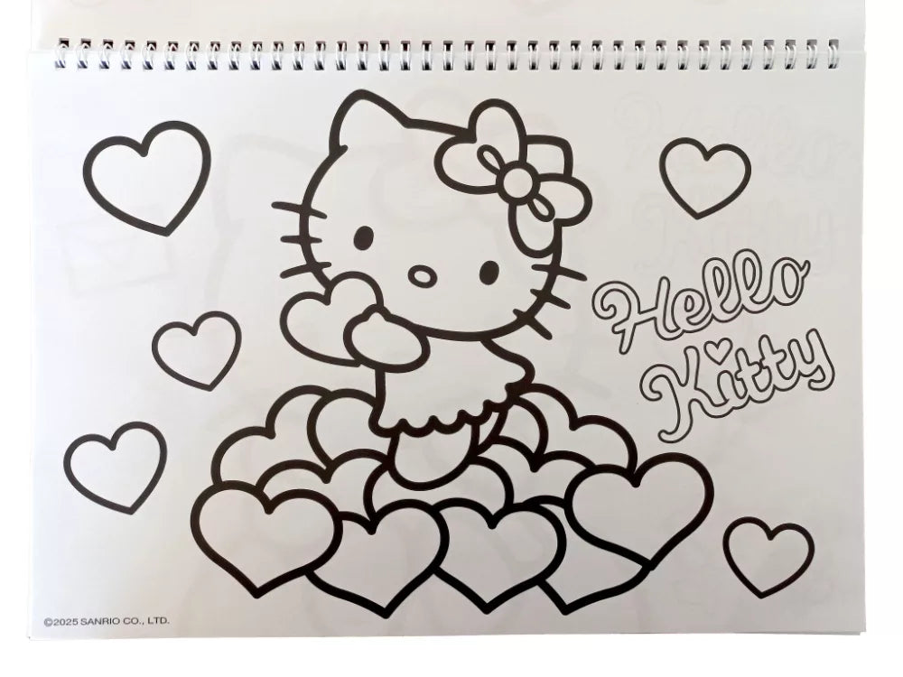 (Précommande) Carnet de croquis à spirale A/4 Hello Kitty
