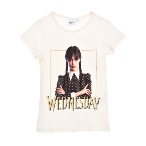 (Précommande) T-shirt court enfant Mercredi 6-12 ans