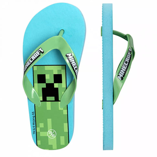 (Précommande)Tongs Minecraft pour enfants