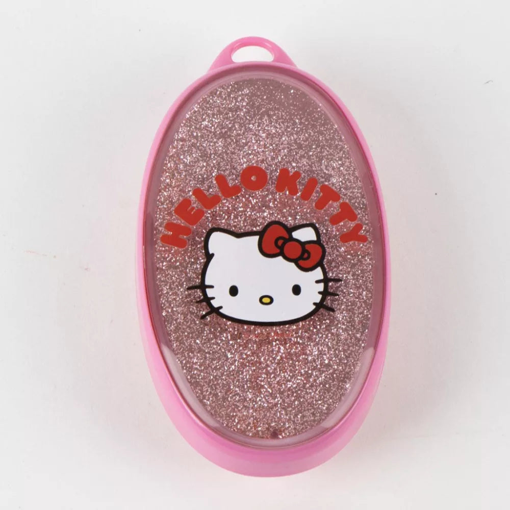 (Précommande) Brosse à cheveux pailletée Hello Kitty 13 cm