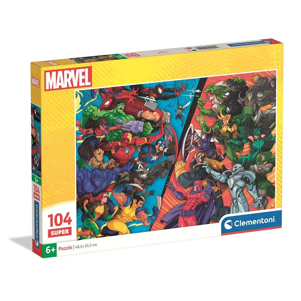 (Précommande) Puzzle Clementoni Marvel VS Villains 104 pièces