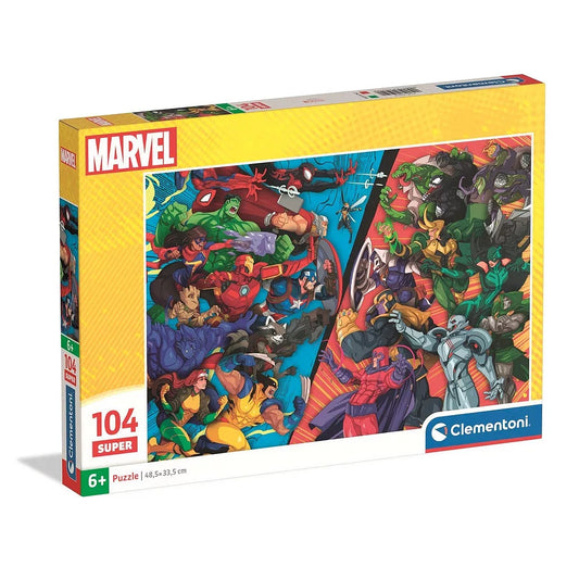 (Précommande) Puzzle Clementoni Marvel VS Villains 104 pièces
