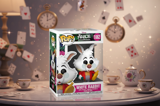 (Précommande) Figurine POP Disney Alice au pays des merveilles Lapin blanc avec montre