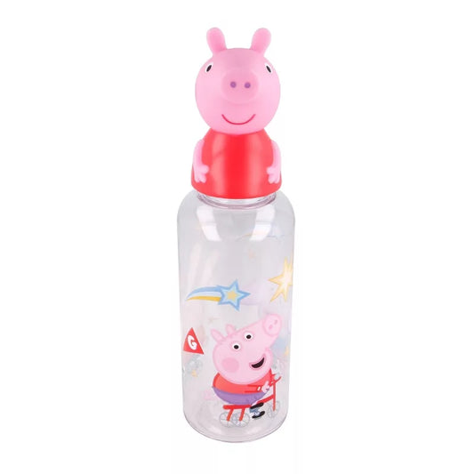 (Précommande) Bouteille avec figurine 3D Peppa pig 560ml