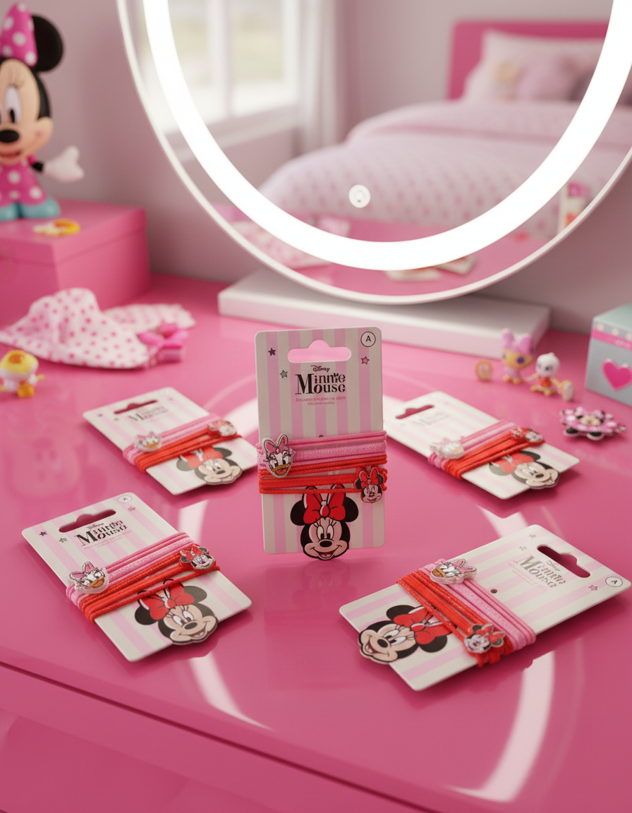 Lot de 8 élastiques - Minnie