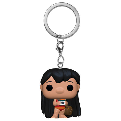 Porte-clés Pocket POP Disney Lilo et Stitch Lilo avec appareil photo