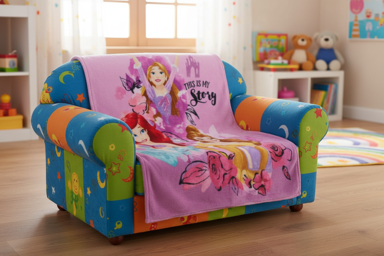 Couverture polaire - Princesses