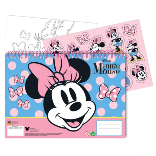 (Précommande) Carnet de croquis à spirale A/4 Minnie