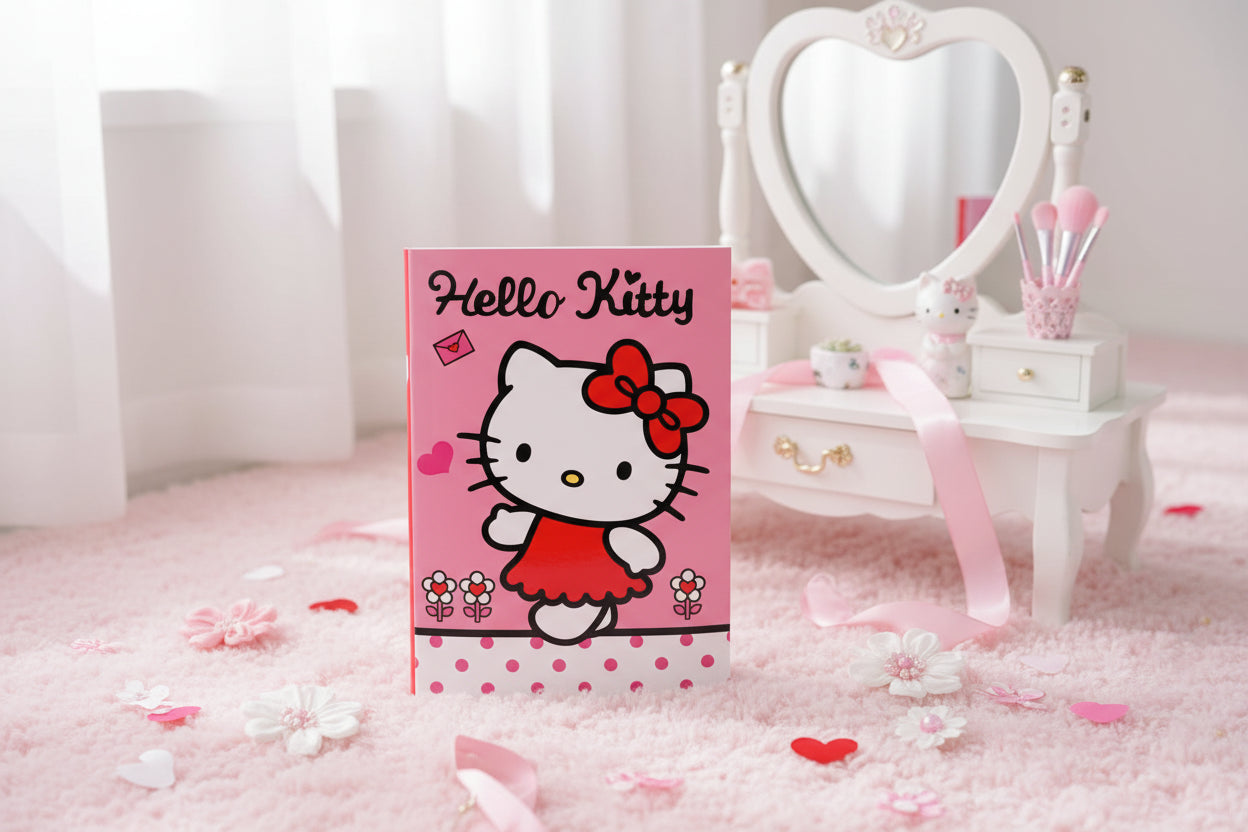 (Précommande) Carnet de notes ligné Hello Kitty