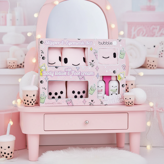 Coffret cadeau soins et chaussons Boba