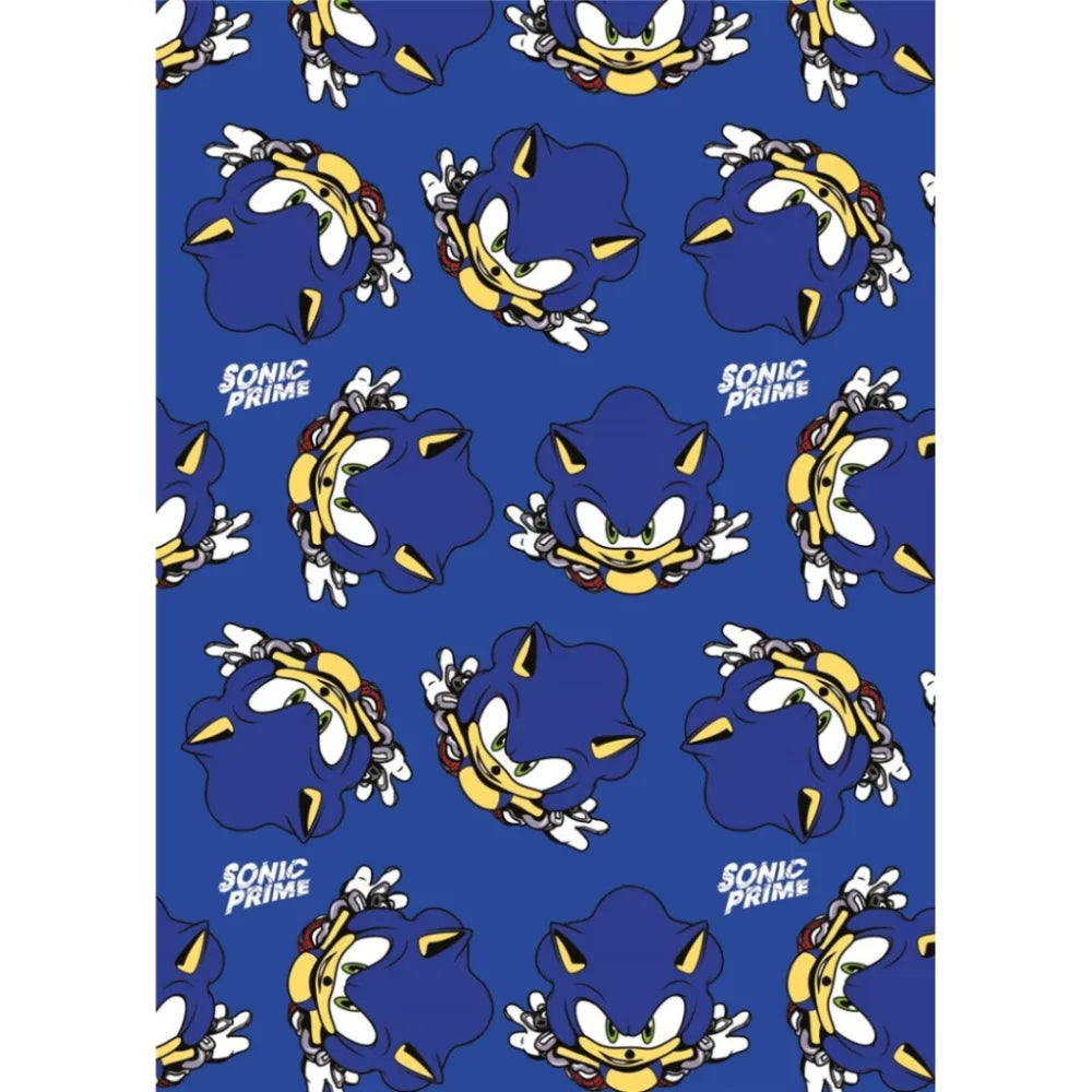 (Précommande) Couverture en flanelle Sonic 110x150cm