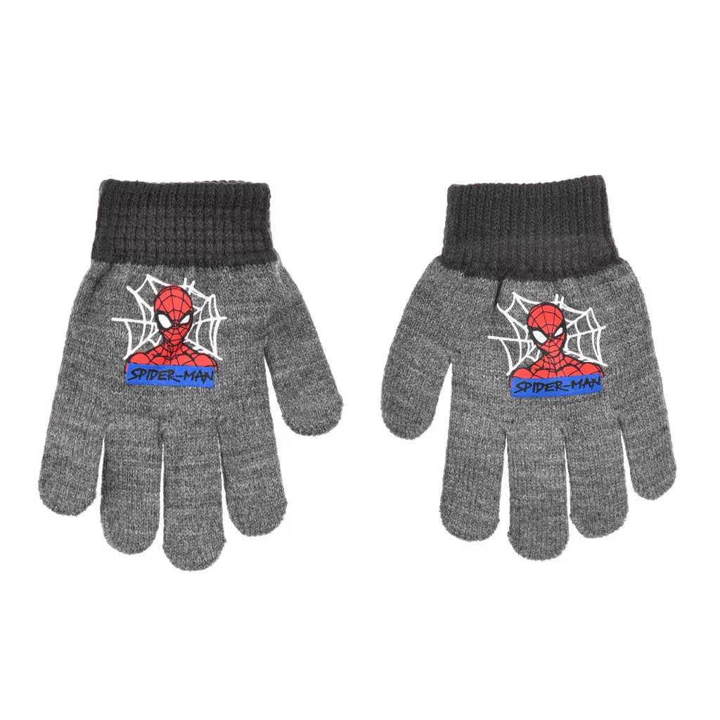 (Précommande) Gants Spiderman Gris pour enfants