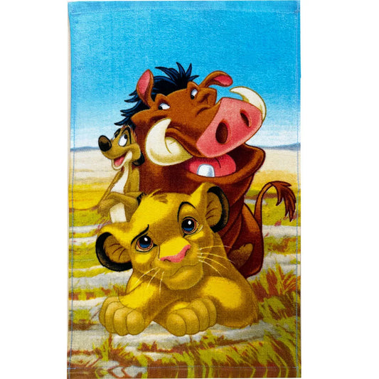 Serviette de toilette 30x50cm Roi lion
