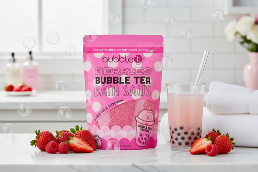 Sel de bain édition Bubble tea - Baies