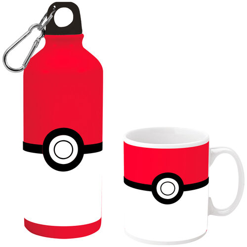 (Précommande) Ensemble gourde en aluminium + mug en céramique Pokémon