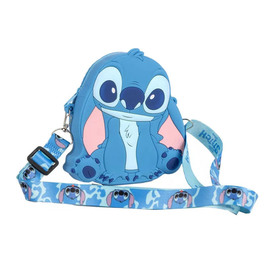 Sac bandoulière en silicone Disney Lilo et Stitch