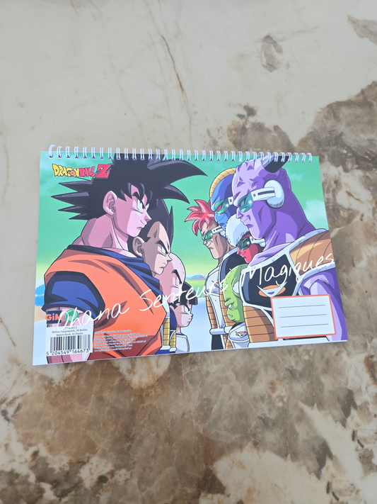 Carnet croquis A4 - Dragon Ball Z