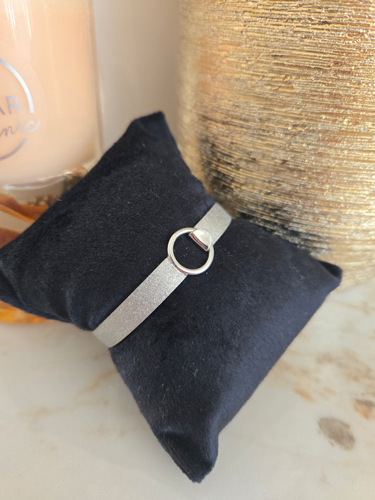 Bracelet argenté