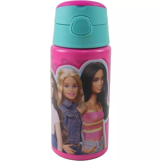 (Précommande) Bouteille en aluminium Barbie avec paille 500 ml
