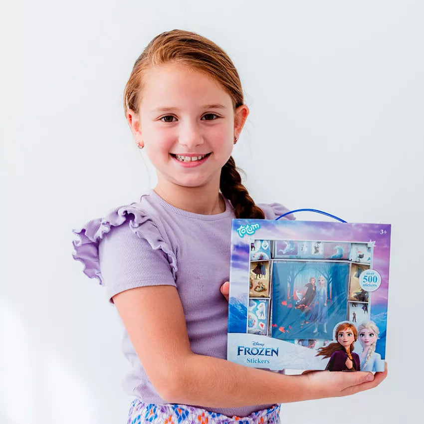 Lot de 500 autocollants Reine des neiges