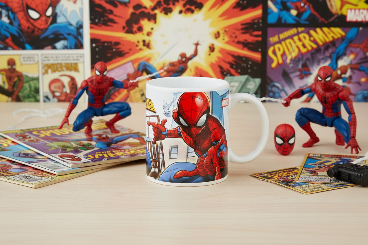 (Précommande) Tasse en porcelaine Spiderman 325ml